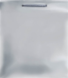 Silver Matte Bag - Medium Size | Party Supplies