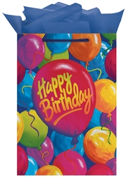 Painted Balloons Jumbo Glossy Bags | Party Supplies