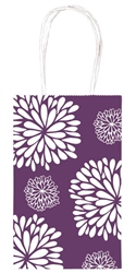 Purple Mum Printed Cub Bags | Party Supplies