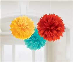 Fiesta Fluffy Decorations | Party Supplies