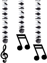 Music Note Dangling Cutouts | Party Supplies