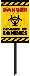 Zombie Value Yard Sign
