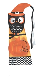 Modern Halloween Feather Flag Yard Stake | Halloween Decorations