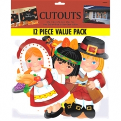 Thanksgiving Season Cutout Assortment Value Pack | Party Supplies