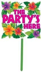 Summer Yard Sign | Luau Party Supplies