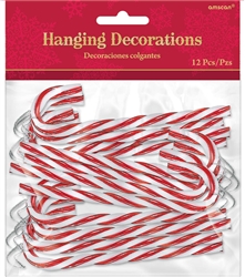 Candy Cane Hanging Decorations | Party Supplies