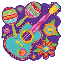 Banjo w/Maracas Cutout | Party Supplies