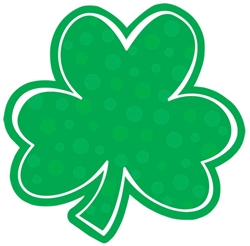 Shamrock with Dots Cutout | St. Patrick's Day decorations