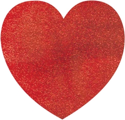 Mini Heart Glitter Cutouts | Valentines decorations