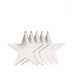 Silver 9" Foil Star | Party Supplies