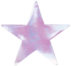 Iridescent 15" Foil Star