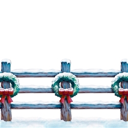 Holiday Fence Border | Party Supplies