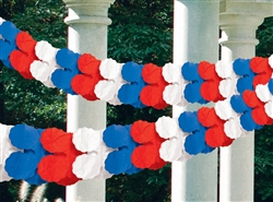 American Summer Paper Garland | Party Supplies