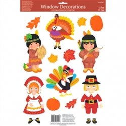 Thanksgiving Window Decorations | Party Supplies