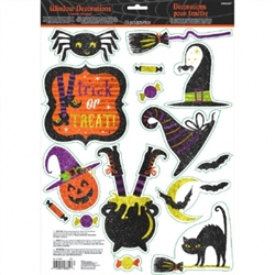 Witch Window Decoration | Halloween Party Supplies