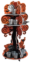 Spooky Tree Shot Glass Holder | Halloween Party Supplies