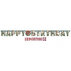 MLB Add-An-Age Letter Banner | Party Supplies