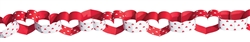 Valentine's 13' Paper Chain Garland | Valentines supplies