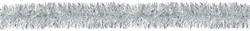 Silver Tinsel Boa Garland | Party Supplies