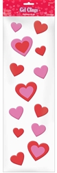 Valentine Long Gel Clings | Party Supplies