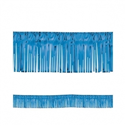 Blue 15" Metallic Fringe Garland | Party Supplies