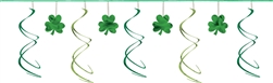 Shamrock Swirl Garland | St. Patrick's day decorations