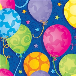 Bright Balloons Gift Wrap | Party Supplies