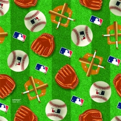 MLB Printed Gift Wrap with Hang Tab | Party Supplies