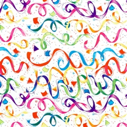 Confetti 'n Streamers Jumbo Gift Wrap | Party Supplies