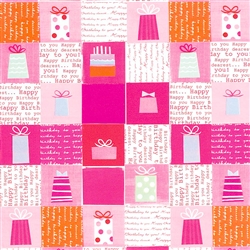 Pink Presents Jumbo Gift Wrap | Party Supplies