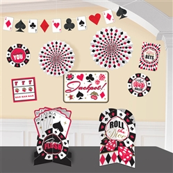Place Your Bets Decorating Kit | Party Supplies