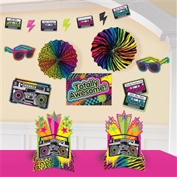 Totally 80's Decorating Kit | Party Supplies