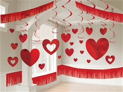 Valentine's Day Giant Room Hanging Decorating Kit | Valentines Day Decorating Kit