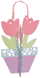 3-D Tulip Hanging Decoration Hanger | Party Supplies