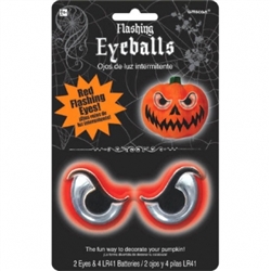 Flashing Pumpkin Eyeballs Light