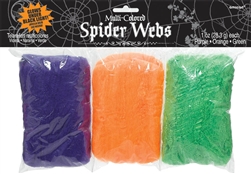 Multi Colored Spider Webs