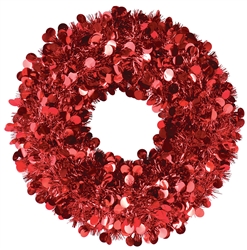 Red Jumbo Wreath | Party Supplies