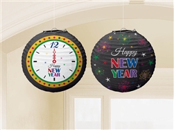 Happy New Year Mega Value Clock Lantern