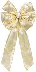 Gold Large Ribbon Bow | Party Supplies