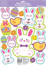 Easter Bunny Window Decorations | Party Supplies