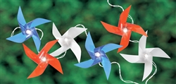 Battery Operated LED Pinwheel Lights | Party Supplies