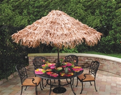 Summer Natural Umbrella Cover | Luau Party Supplies