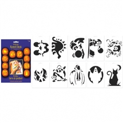 Pumpkin Carving Stencil Book