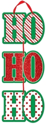 Ho Ho Ho Medium Hanging Sign | Party Supplies