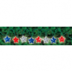 Americana Galvanized Star Lights | Party Supplies