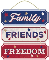 Americana Friends/Family Fun Sign | Party Supplies