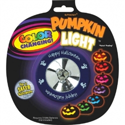 Color Changing Pumpkin Light