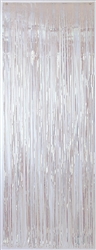 Iridescent Metallic Fringed Table Skirt | Party Supplies