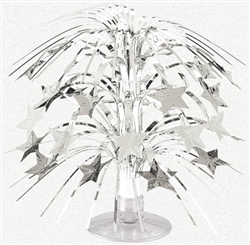 Silver Mini Cascade Centerpiece | Party Supplies