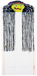Witch Decorative Door Curtain | Halloween Decorations
